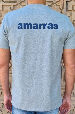 Amarras Camiseta Breeze Unisex Gris Hot