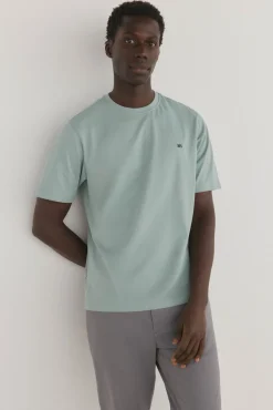 Pedro del Hierro Camiseta básica Azul Sale