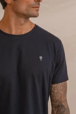 Celopman Camiseta Básica azul Sale