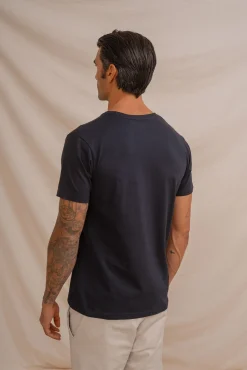 Celopman Camiseta Básica azul Sale