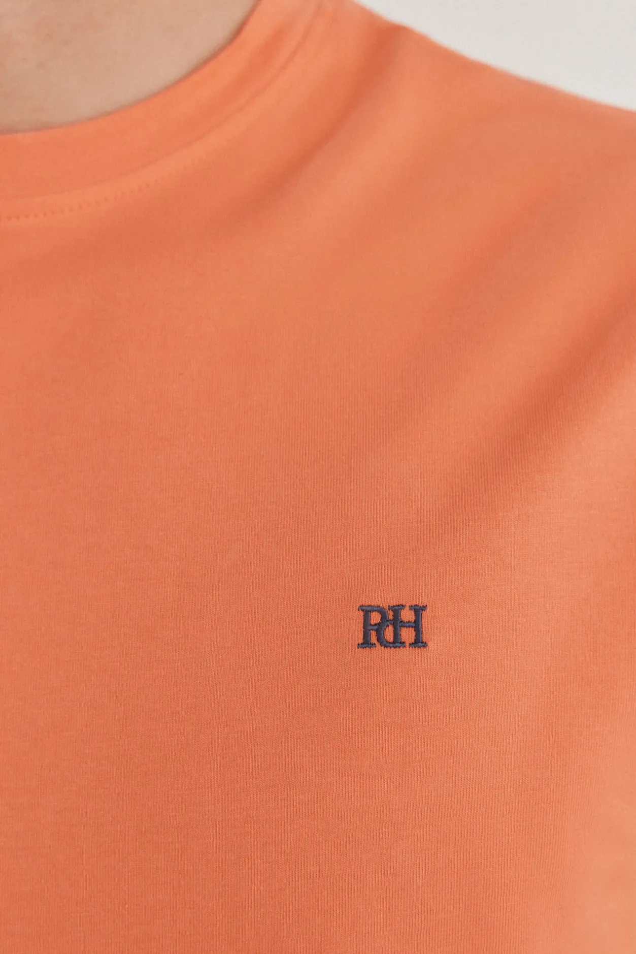 Pedro del Hierro Camiseta básica Naranja Best