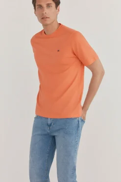 Pedro del Hierro Camiseta básica Naranja Best