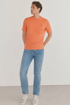 Pedro del Hierro Camiseta básica Naranja Best