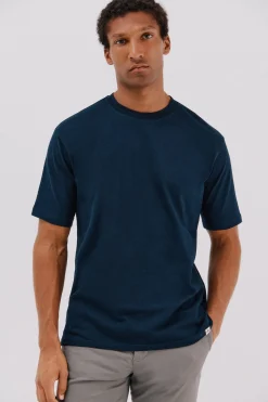 Cortefiel Camiseta básica Azul marino