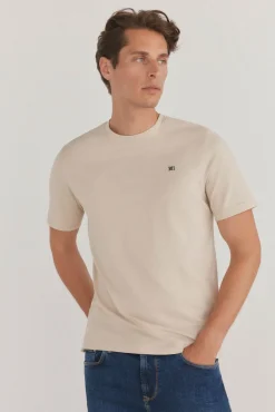 Pedro del Hierro Camiseta básica Beige Sale