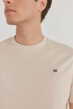 Pedro del Hierro Camiseta básica Beige Sale