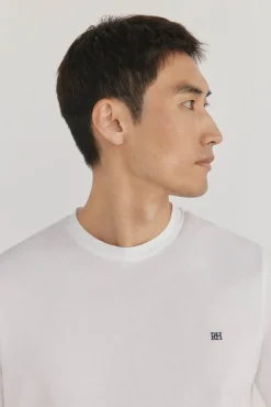 Pedro del Hierro Camiseta básica Blanco Sale
