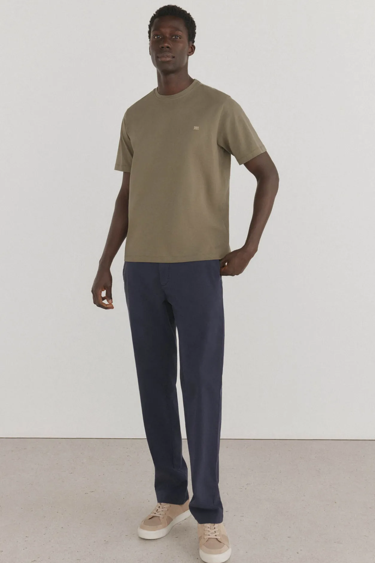 Pedro del Hierro Camiseta básica Verde Hot