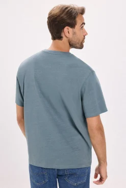 Jack & Jones Camiseta básica con estampado frontal Azul Online