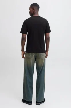 Jack & Jones Camiseta básica con logo Negro Discount