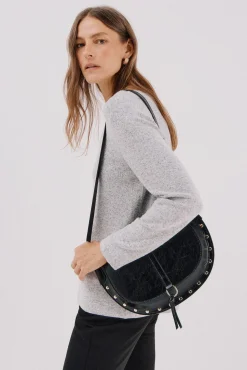 Cortefiel Camiseta básica cuello pico Gris Sale