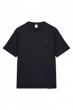 Springfield Camiseta básica cuello redondo negro