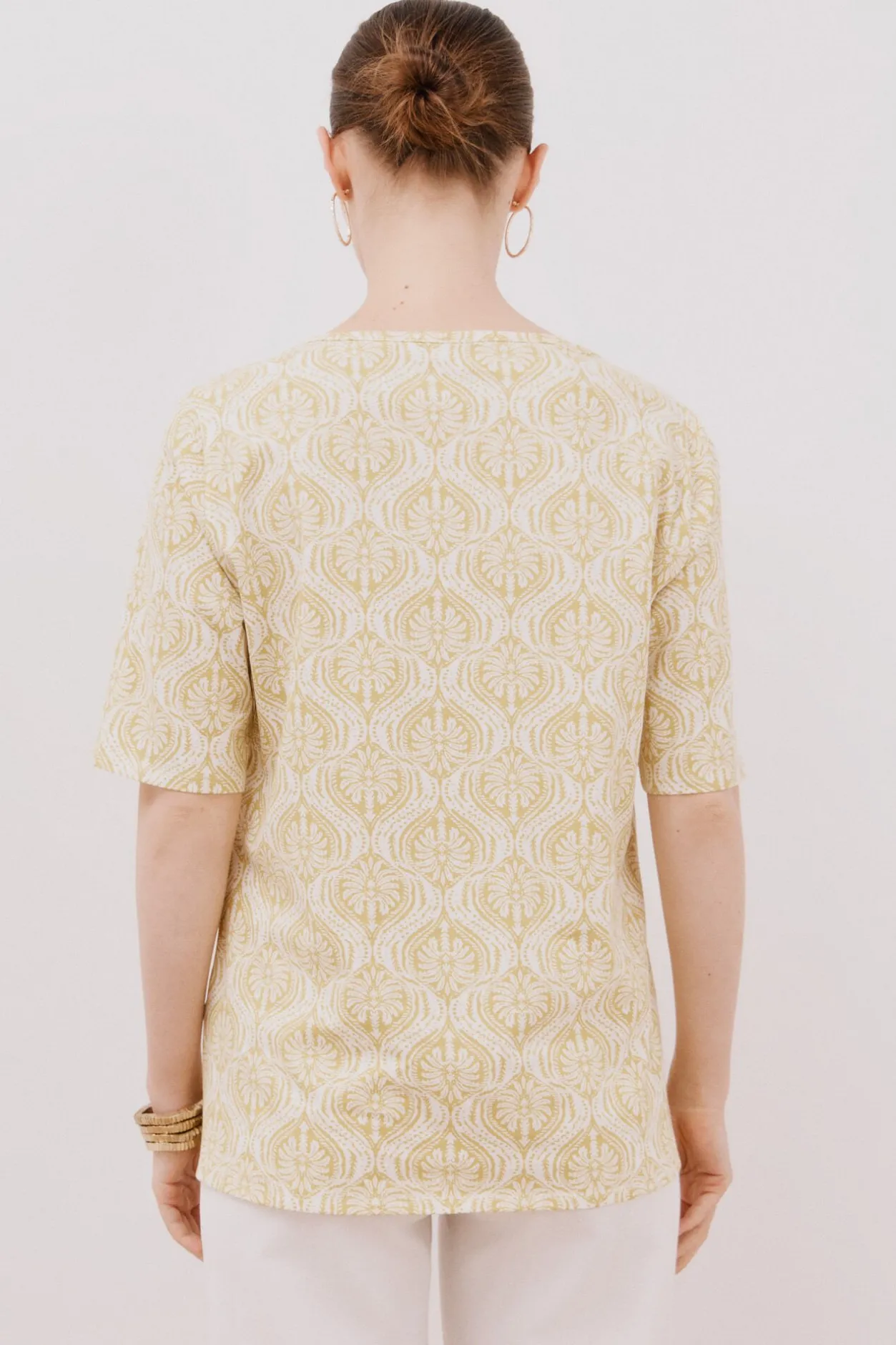 Cortefiel Camiseta básica escote barco Multicolor Best