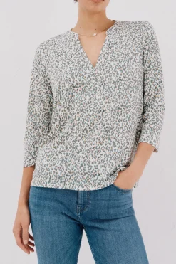 Cortefiel Camiseta básica escote mão Multicolor Online