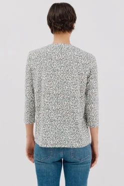 Cortefiel Camiseta básica escote mão Multicolor Online