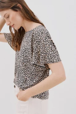 Cortefiel Camiseta básica fluida Multicolor Discount