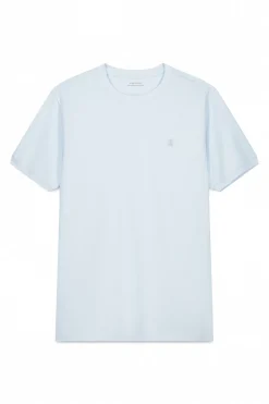 Cortefiel Camiseta básica piqué Azul