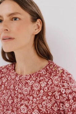 Cortefiel Camiseta caja botones Multicolor Discount