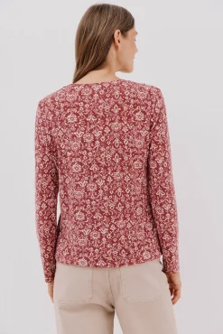 Cortefiel Camiseta caja botones Multicolor Discount