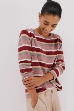 Cortefiel Camiseta chenilla rayas Multicolor Online