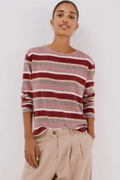 Cortefiel Camiseta chenilla rayas Multicolor Online