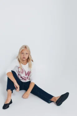 Springfield Kids Camiseta cowgirl niña marfil Sale