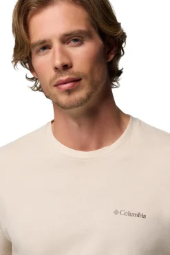 Columbia Camiseta de algodón orgánico beige Sale