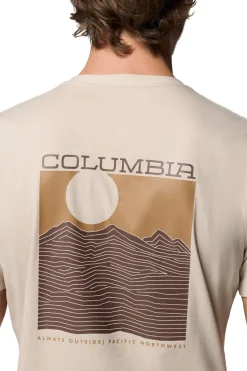 Columbia Camiseta de algodón orgánico beige Sale