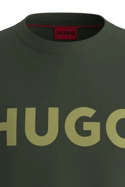 HUGO Camiseta de manga corta Verde Hot