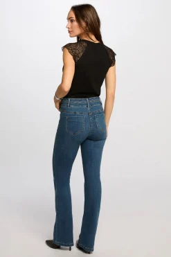 Morgan Camiseta de manga corta Negro New