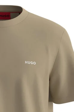 HUGO Camiseta de manga corta Beige Outlet