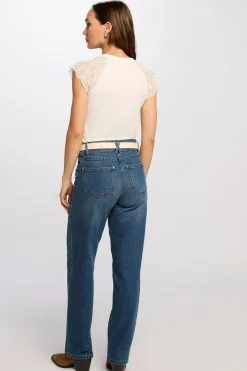 Morgan Camiseta de manga corta Blanco Outlet