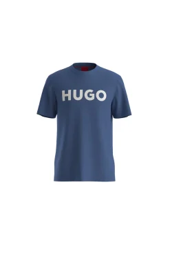 HUGO Camiseta de manga corta Azul New