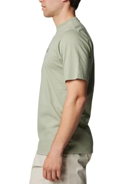 Columbia Camiseta de manga corta de algodón verde Hot