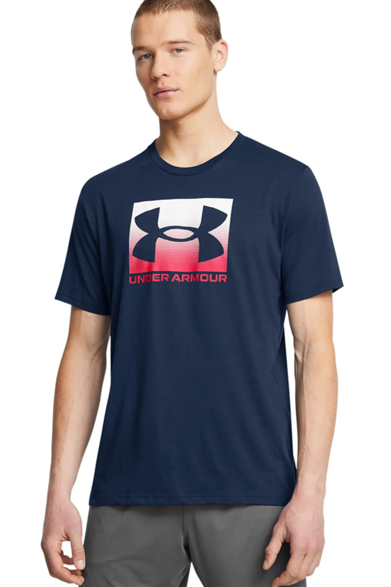 Under Armour Camiseta de manga corta de hombre azul