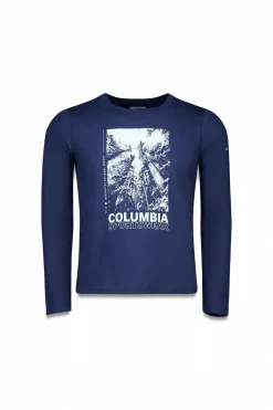 Columbia Camiseta de manga larga con estampado Rolling Bend™ de para mujer azul Best