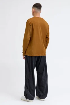 Jack & Jones Camiseta de manga studio marr&oacute;n Best