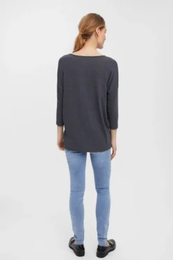 Vero Moda Camiseta de punto Negro Hot