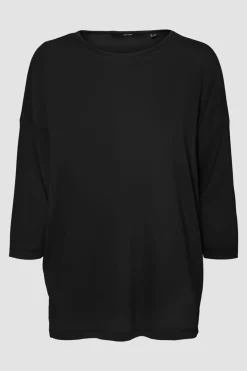 Vero Moda Camiseta de punto Negro Hot