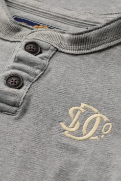 Superdry Camiseta entallada gris Outlet