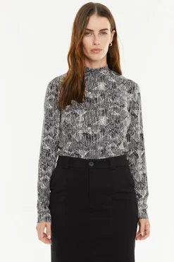 System Action Camiseta estampada negro