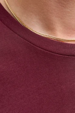 Jack & Jones Camiseta estampado frontal Vino Discount