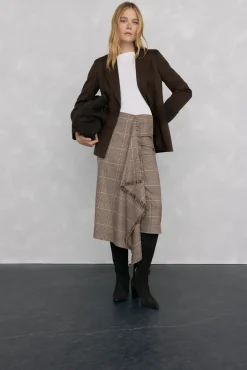 Pedro del Hierro Camiseta fluida con puños Blanco Hot