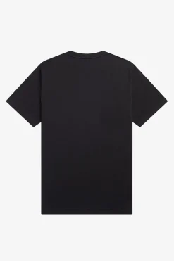 Fred Perry Camiseta manga corta Negro Outlet