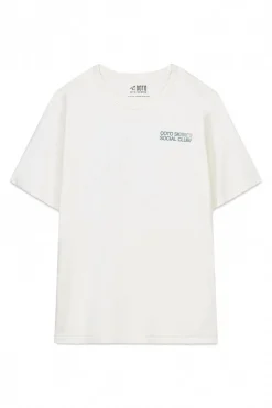 OOTO Camiseta gráfica Marfil Clearance