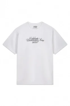OOTO Camiseta gráfica lavada Blanco New