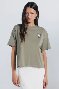 Springfield Camiseta gráfica western kaki