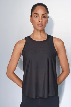 Dash and Stars Camiseta halter negro Outlet