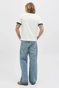 Jack & Jones Camiseta Hellfire Club blanco Hot