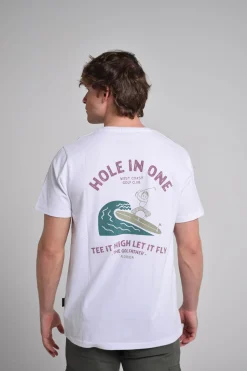 Cloking Camiseta Hole In One Blanco Online